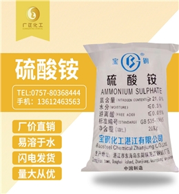 寶鋼(gāng)硫酸铵(an)