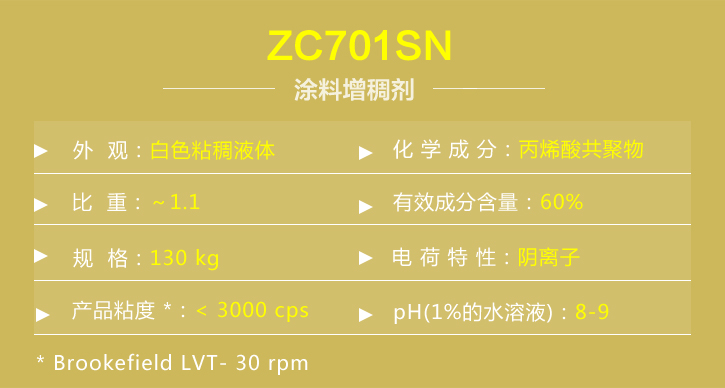 塗料(liào)增稠劑ZC701SN