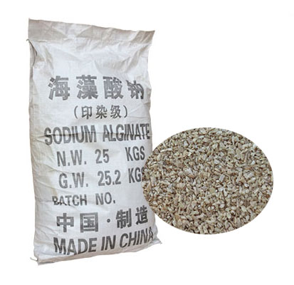 海藻酸鈉(nà)對印花色漿(jiang)的印花性能(néng)的影響