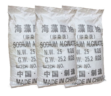 海藻酸鈉對印花(huā)粘着牢度的關系(xì)